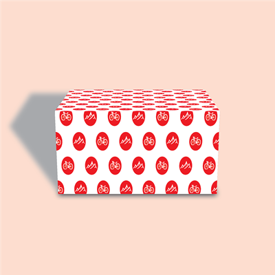 Pedalling Peaks Wrapping Paper