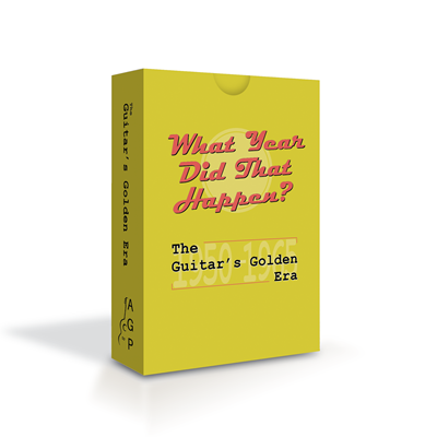 What Year Did That Happen? The Guitar’s Golden Era