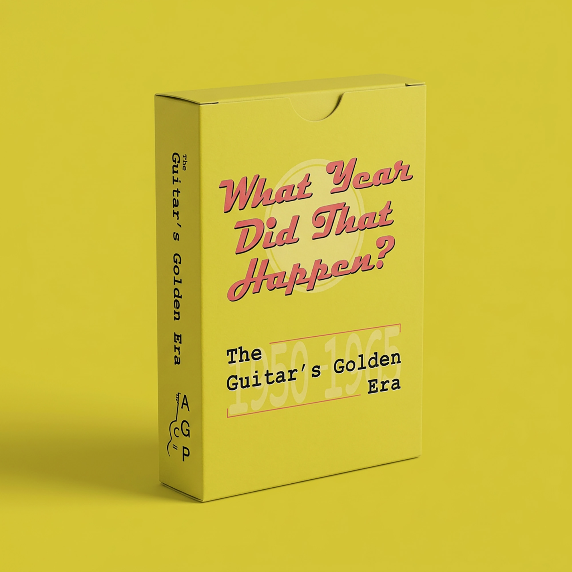 What Year Did That Happen? The Guitar’s Golden Era