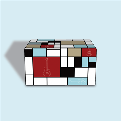 Mondrian's Melody Wrapping Paper